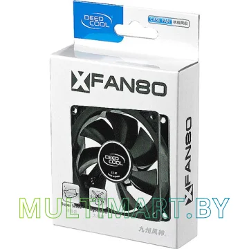 Вентилятор для корпуса Deepcool XFAN 80 Black картинка 2